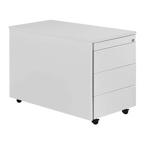 mauser Rollcontainer lichtgrau 4 Auszüge 41,7 x 80,0 x 57,9 cm