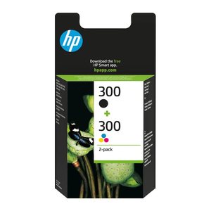 HP 300(CN637EE) schwarz, color Druckerpatronen, 2er-Set
