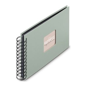 hama Fotoalbum Fine Art neutral 24,0 x 17,0 cm, 50 schwarze Seiten