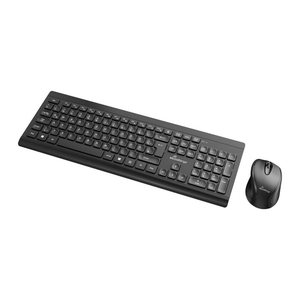 MediaRange MROS104 Tastatur-Maus-Set kabellos schwarz