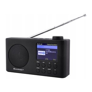 soundmaster IR6500SW Internetradio schwarz