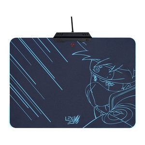 LEXIP Gaming-Mousepad Kakashi blau, weiß