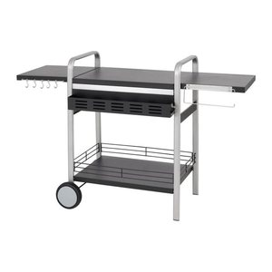 tepro Grillwagen Universal BBQ-Tisch schwarz, silber