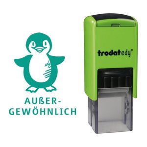 trodat edy® Motivstempel Pinguin 2,0 x 2,0 cm, 1 St.