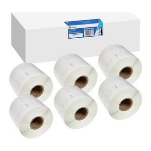 G&G Etiketten 6x 220 Stück DYMO 99014/ s0722430 54 x 101mm