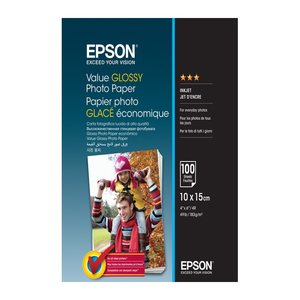 EPSON Fotopapier S400039 10,0 x 15,0 cm hochglänzend 183 g/qm 100 Blatt
