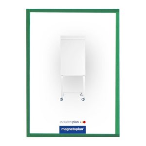 magnetoplan Magnetrahmen grün A4, 5 St.