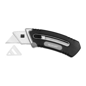WESTCOTT Cuttermesser Collapsible Utility Knife schwarz 18 mm, 1 St.