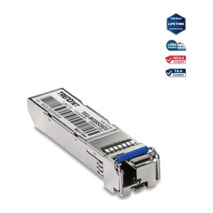 TRENDnet Mini-GBIC Single-Mode Dual Wave LC Module 1310 20km