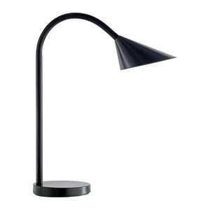 unilux SOL LED LED-Schreibtischlampe schwarz 5,5 W