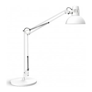 MAUL LED Tischleuchte MAULstudy mit Standfuß E27, weiß