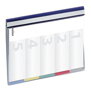 DURABLE Personalhefter DIVISOFLEX® Kunststoff blau DIN A4 5x kaufmännische Heftung, 1 St.