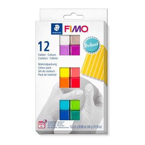 STAEDTLER Modelliermasse FIMO® soft Brilliant mehrfarbig