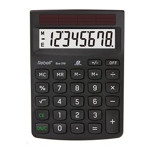 Rebell Eco 310 Tischrechner schwarz