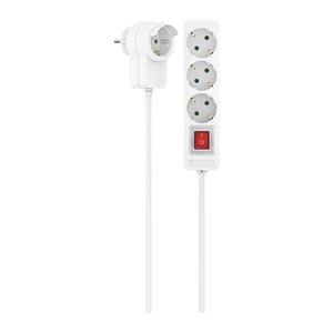 hama Powerplug 4-fach Steckdosenleiste 1,4 m weiß
