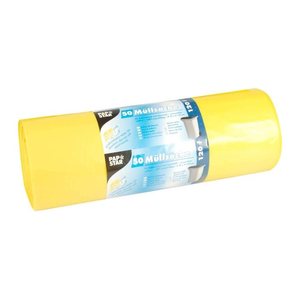 STARPAK Müllbeutel 120,0 l gelb 40,0 µm, 50 St.