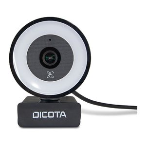 DICOTA Ringlicht Webcam schwarz