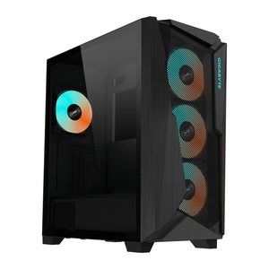 Gigabyte C301 Glass V2, black, ATX
