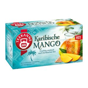 TEEKANNE Karibische Mango Tee 20 Portionen
