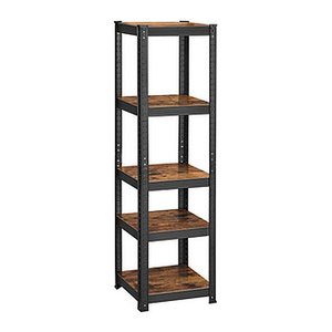 SONGMICS Schwerlastregal GLR037B01 schwarz 37,0 x 37,0 x 150,0 cm