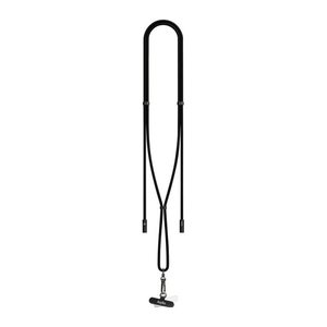 Aqiila® LANYARD Handykette Ladekabel schwarz, Kabellänge: 0,3 - 1,5 m, 60 Watt