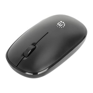 MANHATTAN MW3050 Kabellose USB-Maus 3 Tasten Mausrad schwarz