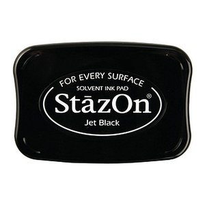 Rayher Stempelkissen StazOn schwarz 4,5 x 5,0 cm, 1 St.