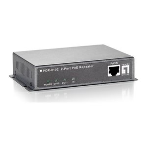 LevelOne PoE Repeater Cascadable 3xFE PoE grau