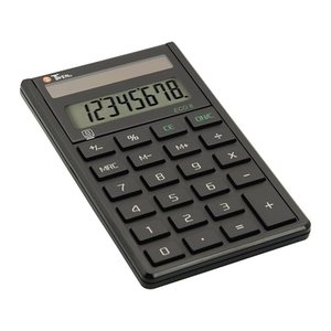 TWEN ECO 8 Taschenrechner schwarz
