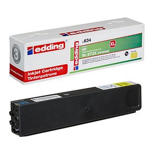 edding EDD-634 gelb Druckerpatrone kompatibel zu HP 973X (F6T83AE)