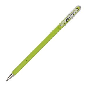 Pentel Mattehop Gelschreiber gelb-grün 0,5 mm, Schreibfarbe: gelb, 1 St.