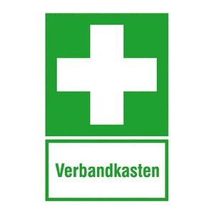 SafetyMarking® Rettungszeichen "Erste Hilfe - Verbandkasten" rechteckig 20,0 x 30,0 cm, 1 St.