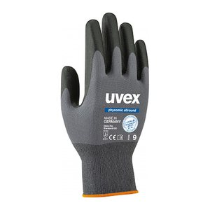 uvex unisex Arbeitshandschuhe phynomic allround grau Größe 8, 1 Paar