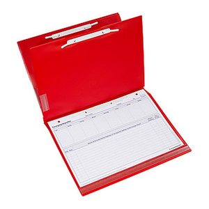 BOI Patienten-Dokumentationsmappe Professional-Line PLUS DIN A4 rot, 1 St.
