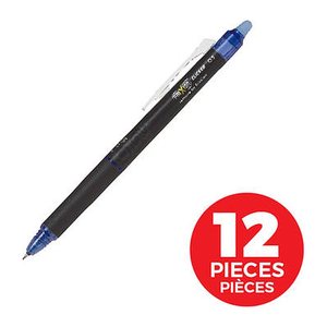 PILOT FRIXION point CLICKER Tintenroller schwarz 0,3 mm, Schreibfarbe: blau, 1 St.