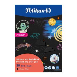 Pelikan Zeichenblock DIN A4 120 g/qm, 20 Blatt, 1 St.