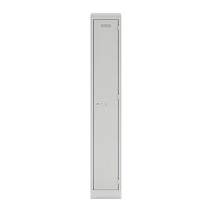 BISLEY Spind lichtgrau PL3050S1645, 1 Schließfach 30,0 x 50,0 x 180,0 cm
