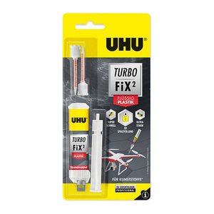 UHU Turbo Fix Plastik 2 Komponenten-Kleber 10,0 g, 1 St.