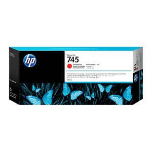 HP 745(F9K06A) chromatisches rot Druckerpatrone