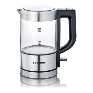 SEVERIN Wasserkocher WK 3472 transparent 0,5 l 1100 W