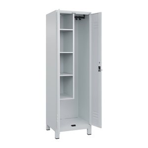 CP Putzmittelschrank Classic Plus 080110-00 S10009 lichtgrau 4 Fachböden 60,0 x 50,0 x 195,0 cm, aufgebaut, 1 St.