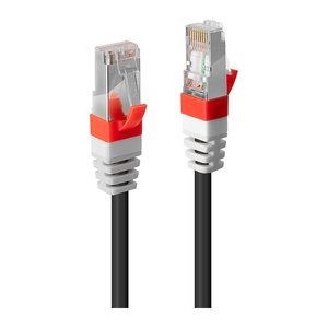 LINDY Patchkabel Cat6(A) SSTP / S/FTP PIMF schwarz 2.00m 10G