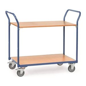 fetra Tischwagen 1602 blau 60,0 x 118,0 x 102,0 cm