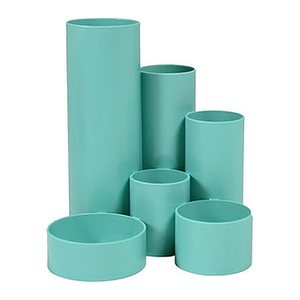 M&M Stiftehalter Schreibtisch-Boy minze Polystyrol 6 Fächer 12,9 x 13,9 x 14,7 cm