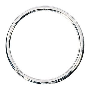 WEDO Schlüsselring silber, 100 St.