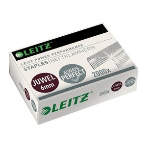 LEITZ Heftklammern Juwel 5642 6 mm, 2.000 St.