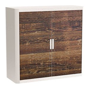 PAPERFLOW easyOffice Industrial Rollladenschrank 62498 2 Fachböden 110,0 x 41,5 x 104,0 cm