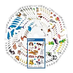 AVERY Zweckform Aufkleber-Set 59992 Tiere, 485 Etiketten