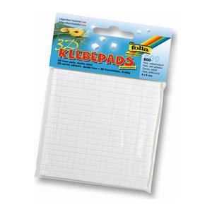 folia doppelseitige Klebepads, 0,5 x 0,5 cm, 800 St.