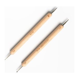 folia Prickelset Prickelset braun Prickelnadel & Prägestift, 2 St.